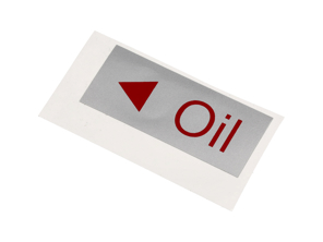 Aufkleber für die Öleinfüllklappe. Porsche 911 - 91170110700 - 1601504000