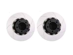 Schwimmend gelagerte Bremsscheiben für die Vorderachse. Porsche 992.1 S / 992.2 Carrera 2 - 9P1615301J, 9P1615302J