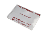 Driver’s manual for Porsche 911 (964) Carrera 2/4, MY 91, in English (UK) - WKD96402091