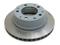 Rotor de disco de freno, Trasero. Porsche 911 1984-89 3.2L - 91135204108, 15828, 91135204109
