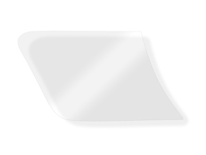 Steinschlagschutz hinten groß. Porsche 944 - 94455932500, 94455932600, 944559326003YK, 944559325003YK