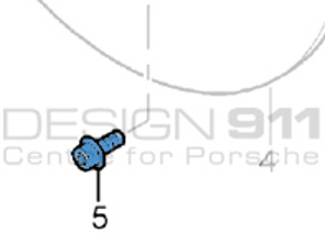 Abdeckblech Bremsscheibe Schraube. Porsche Cayenne MKI / MKII - N10572403