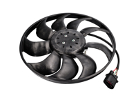 Ventilador de agua del radiador. Porsche 991 Turbo / 991 GT3 / 991 GT3 RS - 99162493702, 99162493703, 99162493704