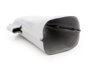 Imbuto di scarico protezione paraurti posteriore. Porsche 356 B / 356 C - 64450503706, 64450503706GRV