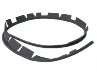 Voorbumper tot vleugelafdichting. Porsche 993 - 99350554300, 99350554400