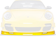 Front spoiler lip. Porsche 911 (997) TURBO / S 2005 - 2013 - FA240