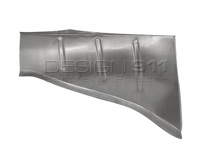 Reparaturblech für hinteren Innenkotflügel/Radkasten für Porsche 356 A Speedster 1955-1958 - 64450206140, 64450206141, 64450260140, 64450260240, 64450260241, 64450260141, 64450206240, 64450206241 - P185AL, P185AR, PP185AL, PP185AR