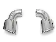 Uitlaatdemper / demper bypass met uitlaatpijpen. Porsche 993Turbo - 99311104554, 99311104555, 99311104654, 99311104655, 99311125150, 99311125153, 99311125154, 99311125254, 99311125253, 99311125250