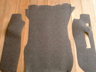Kofferraum-Teppich-Set. Porsche 911 1974-76