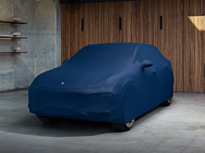 Car cover outdoor, in Blue. Porsche Cayenne 9YA / 9YA-2 Coupé - 9Y0044038, 9Y0044039