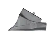 Lamiera per guida aria riscaldamento motore posteriore sinistro. Porsche 911 2.0 litri 1965-67 - 90110632101 - HOT11.1.128