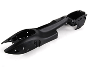 Couvercle de console centrale en plastique, noir. Porsche 986 Boxster - 99655290200B12, 99655212501B12