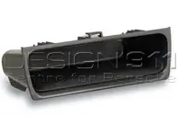 Shelf for front center console in satin black. Porsche 986 Boxster / 996 - 9965522430101C