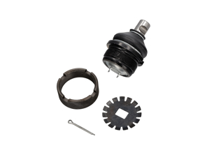 Draagarm kogelgewricht met splitpen & borgplaat Voor. Porsche 911 - 911-341-049-01, 90134104900, 90134104904, 90134142600, N0125211 - 911-341-049-01