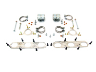 Kit completo di raccordi di scarico. Porsche (911) 996 C2/C4/C4S - 9990750710A, 99611110755/1, 99611111350/1, 99908405202/1, 90007428702/1, 99951108700, 90037803301, 90037802209, 90003110501, 90037818809, 90037818709