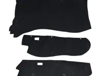 Ensemble de tapis de coffre à bagages. Porsche 911 73-76 / 911 Turbo 75-76 - 91155104502, 1689500310, 91155104900, 91155105000 - 1689500310