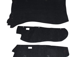 Kofferraumteppich-Set. Porsche 911 73-76 / 911 Turbo 75-76 - 91155104502, 1689500310, 91155104900, 91155105000 - 1689500310
