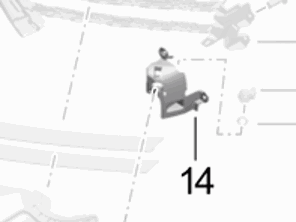 Front bumper bracket for ultrasonic sensor. Porsche 991.2 Turbo 2017>> - 99150585405, 99150585305