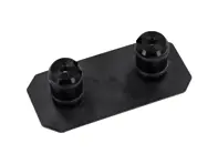 Bremsbelagdämpfer hinten. Porsche 970 Panamera Turbo 2010-14 - 97035208600