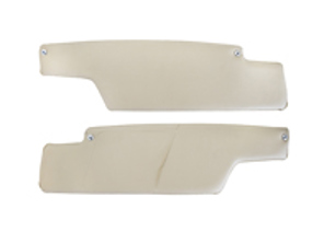 Ensemble pare-soleil, ivoire. Porsche 914 1970-76 - 91473104312, 91473104412