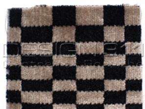 Porsche Classic Stoff PASCHA SCHWARZ / BEIGE - P9111222