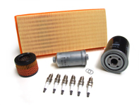 Service-Wartungskit für Porsche 911 1978-80 180 PS Kleines Kit Öl, Luftfilter, Zündkerzen und mehr - 93010776403, 93011019600, 91111018502, 93011340100, 90012311830, 99917016290
