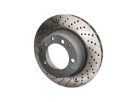 Brake disc rotor, Rear. Porsche 911 / 930 (93035204501 & 93035204601) - 93035204501, 93035204500, 93035204601, 93035204600, 93035204502, 93035204601, 205191C, 205192C - 205191C, 205192C