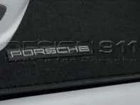 Tapis de sol avec bordure en nubuck. Porsche Macan LHD - 95B864435B, 95B864435DOS5