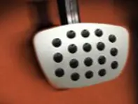 Rennline Bremspedal aus Aluminium. Gummi Griff. UNIVERSAL - P60