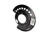 Placa cubre disco de freno TRASERO. Porsche Cayena 955 / Cayena 957 - 95535280120, 95535280220