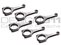 Connecting Con Rods SET OF 6. Porsche 993 3.6L  / 964 - 9641030205X, 5470, 5471