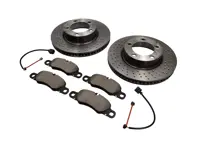 VORDERE Bremsbeläge und Bremsscheibenpaket. Porsche 981 - 98135140101, 98135140201, 98135193904, 99160916500