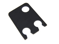 Main folding bow spacer plate 1mm. Porsche 911 78-89 / 964 / 993 - 91156142301