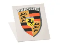Autocollant pour écusson sur capot RS pour tous les modèles Porsche Classic - PCG55921190