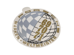 Aufkleber Markenweltmeister 69,70,71 Fensteraufkleber - 91170110301