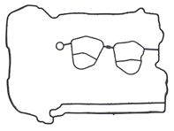 Cylinder head cover gasket. Porsche 982 Boxster / 982C Cayman - 9A210557000, 9A210558000, 9A210557001, 9A210558001, 816.750, 816.760