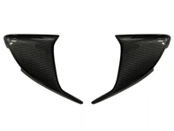 Rear quarter window air scoop set carbon fibre. Porsche 718 - 982853990OK1, 982853989OK1 - ER-AF252-CBN