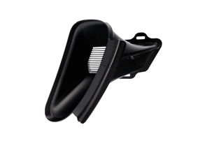 Conducto de aire trasero de 1/4 de panel/marco para rejilla protectora. Porsche 718 (982) Boxster/Cayman - 982815265BOK1, 982815265COK1, 982815266BOK1, 982815266COK1