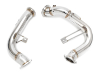 Tubi pluviali di bypass del gatto primario. Porsche 95B.1 Macan S / GTS / Turbo - 95B254350, 95B254350X, 95B254350 X, 95B254300, 95B254300X, 95B254300 X