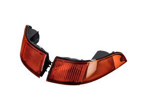 Blinkereinheiten hinten, gelbes/rotes Glas. Porsche 993, 2er-Set (Ref.: 99363140300, 99363140400) - 99363140300, 99363140400