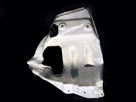 Paracalore marmitta posteriore. Porsche 970 Panamera >>2013 - 97050455702, 97050455802