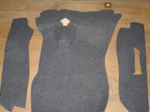 Kofferraum-Teppich-Set. Porsche 911 1977-85