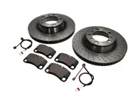 Pack Plaquettes et Disques de Frein ARRIERE Porsche 997 3.6L C2 - 99635240501, 99635240502, 99635240601, 99635240602