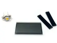 Replacement LCD screen for the digital clock. Porsche 944 89-91 - 9446419130001C
