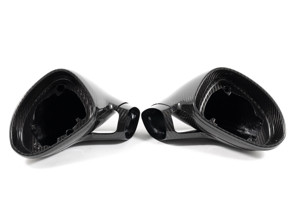 Retrovisores deportivos de fibra de carbono Rennline LHD para Porsche 991/981 - 99173162900G2L, 99173163000G2L, 99773172900G2L, 99773173000G2L, 99773163100G2L, 99763196200G2L