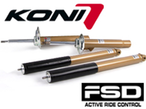 Kit Koni FSD (amortiguación selectiva de frecuencia). Porsche 996 C2 1997-05 Koni deporte - 21004110, 2100-4110, 8245-1255, 8745-1254