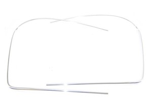 Front screen moulding chrome. Porsche 911 - 90154191120, 90154191220