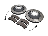 Pack Plaquettes et Disques de Frein AVANT Porsche 991 GT3 - 99135140581, 99135140681, 99135194784, 99160918100