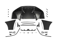 Front bumper lower splitter kit. Porsche 991.2 GT3 RS