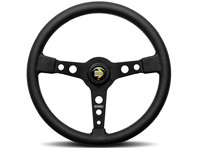 Steering wheel prototipo - black / black leather - Momo